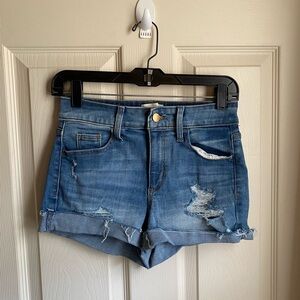 Universal Thread Ripped Blue Jean Shorts